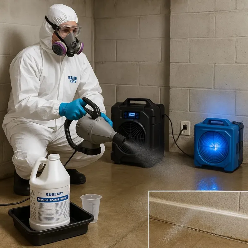 Sanitization and Odor Removal process in Mifflinville, PA