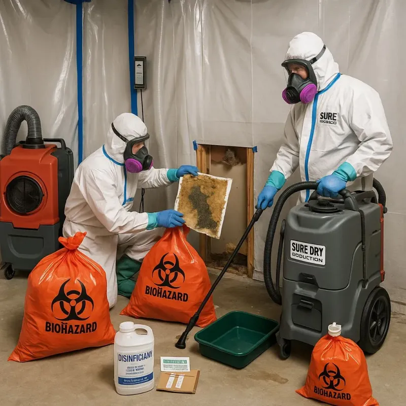 Contaminated Water Handling Protocols process in Mifflinville, PA