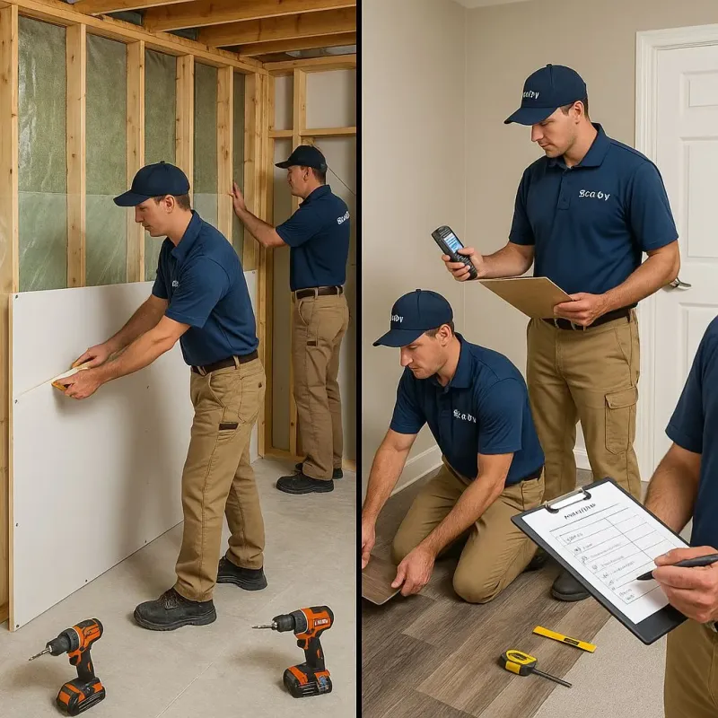 Repairs and Reconstruction process in Mifflinville, PA